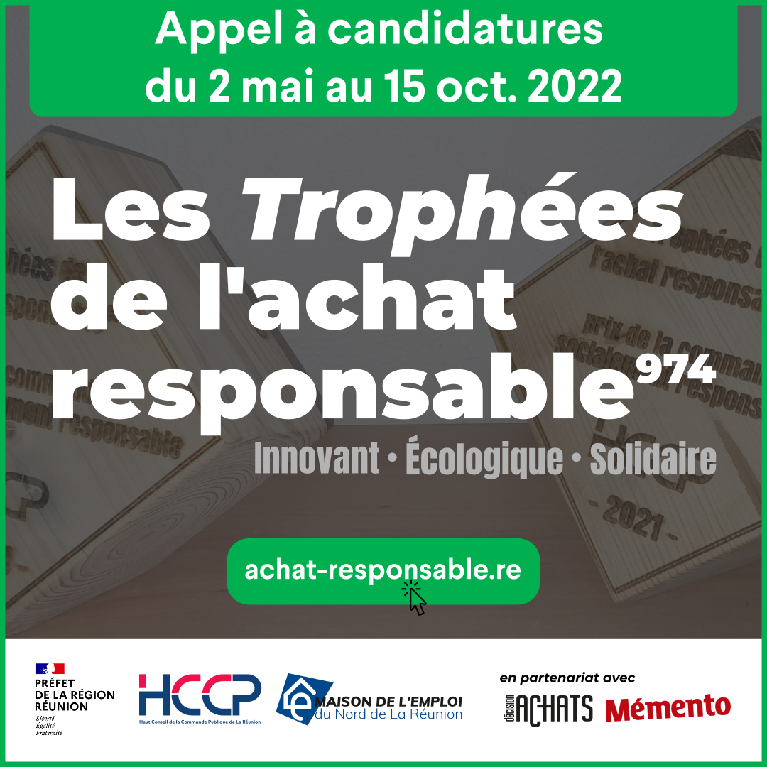 Lancement des Trophées 2022 de l’achat responsable de La Réunion 
